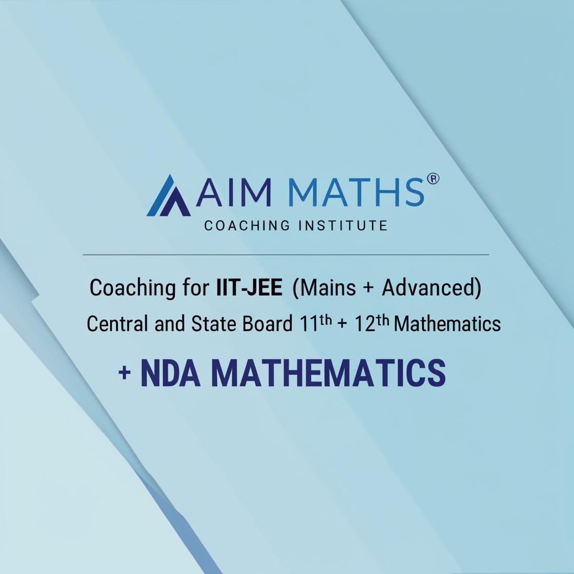 Discover top math resources by Anil Mishra for IIT JEE preparation Concept-Based Learning in Patna. Enhance your skills today with AIM Math.